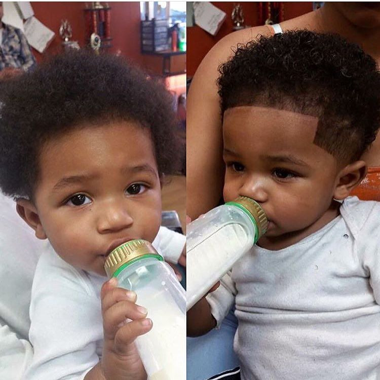 Best ideas about Black Baby Boy Hairstyles
. Save or Pin First cut cute But he looks a little grown with that cut Now.