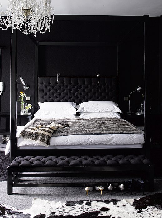 Best ideas about Black Bedroom Ideas
. Save or Pin Black Bedroom Contemporary bedroom Now.