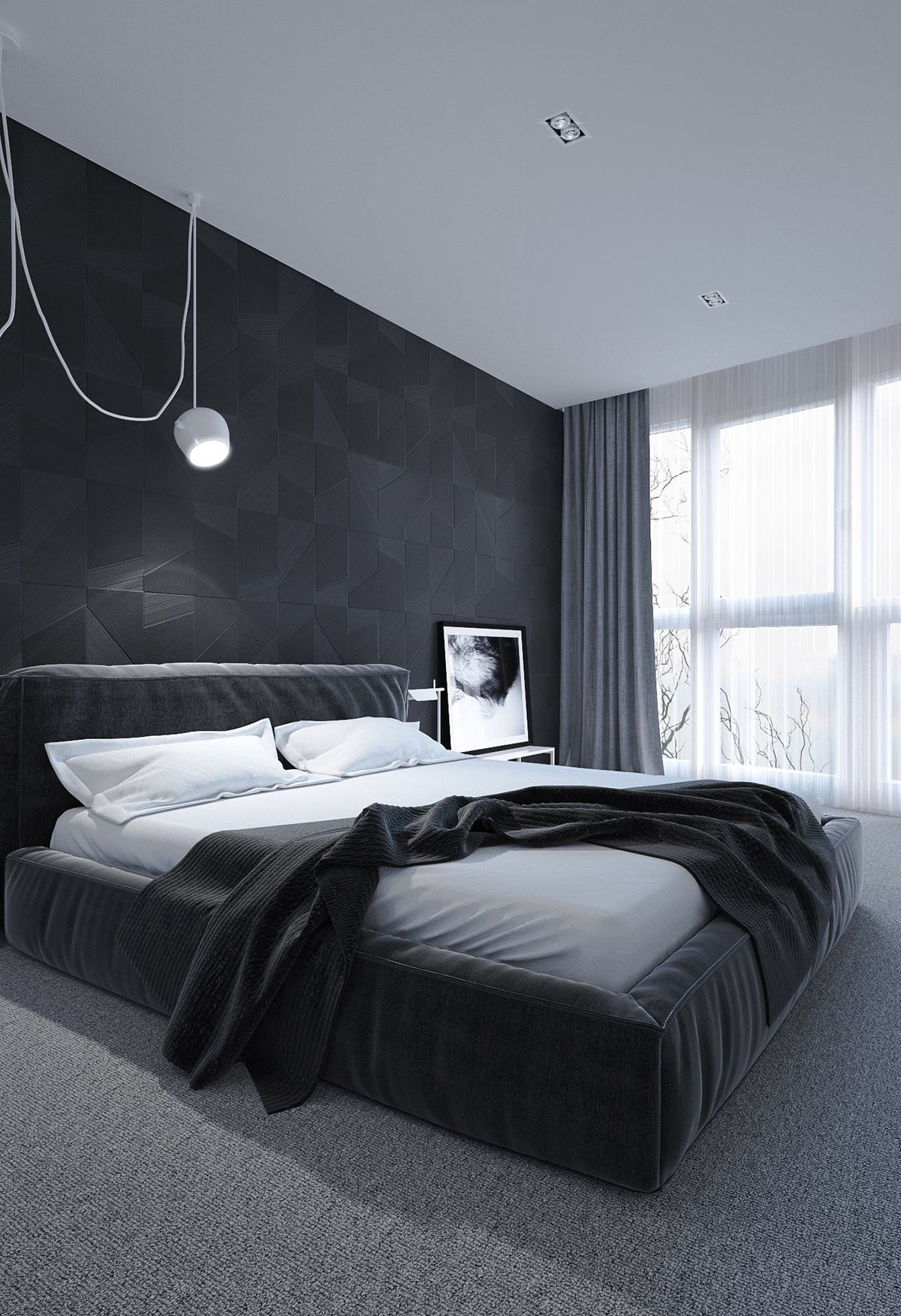 Best ideas about Black Bedroom Ideas
. Save or Pin 6 Dark Bedrooms Designs To Inspire Sweet Dreams Now.