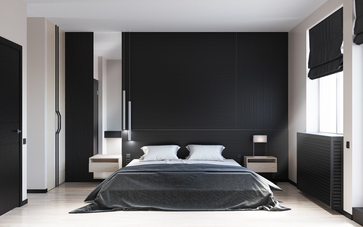 Best ideas about Black Bedroom Ideas
. Save or Pin 40 Beautiful Black & White Bedroom Designs Now.