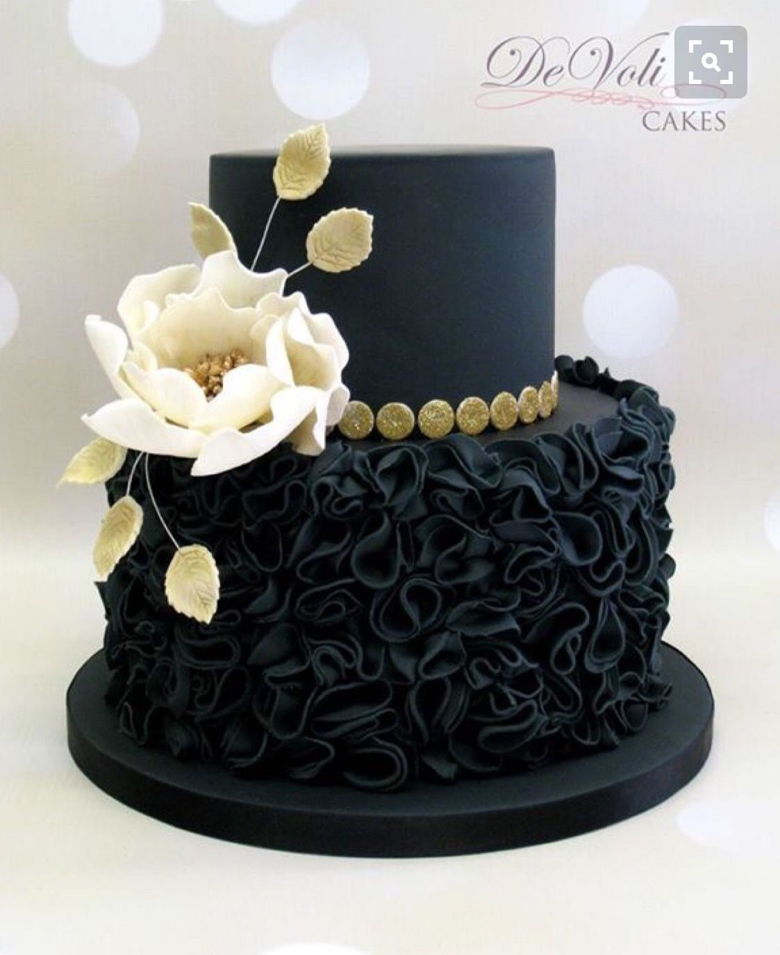 Best ideas about Black Birthday Cake
. Save or Pin Magnifique demoiselle decorating cakes amazing Now.