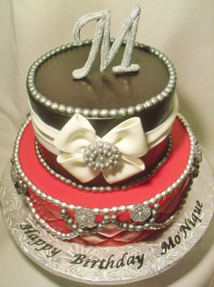 Best ideas about Black Birthday Cake
. Save or Pin made FRESH daily Red Black & Bling Birthday Cake Now.