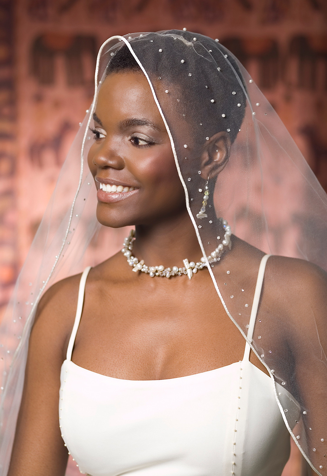 Best ideas about Black Bride Hairstyles With Veil
. Save or Pin African – American brides with natural hair – veil or no Now.
