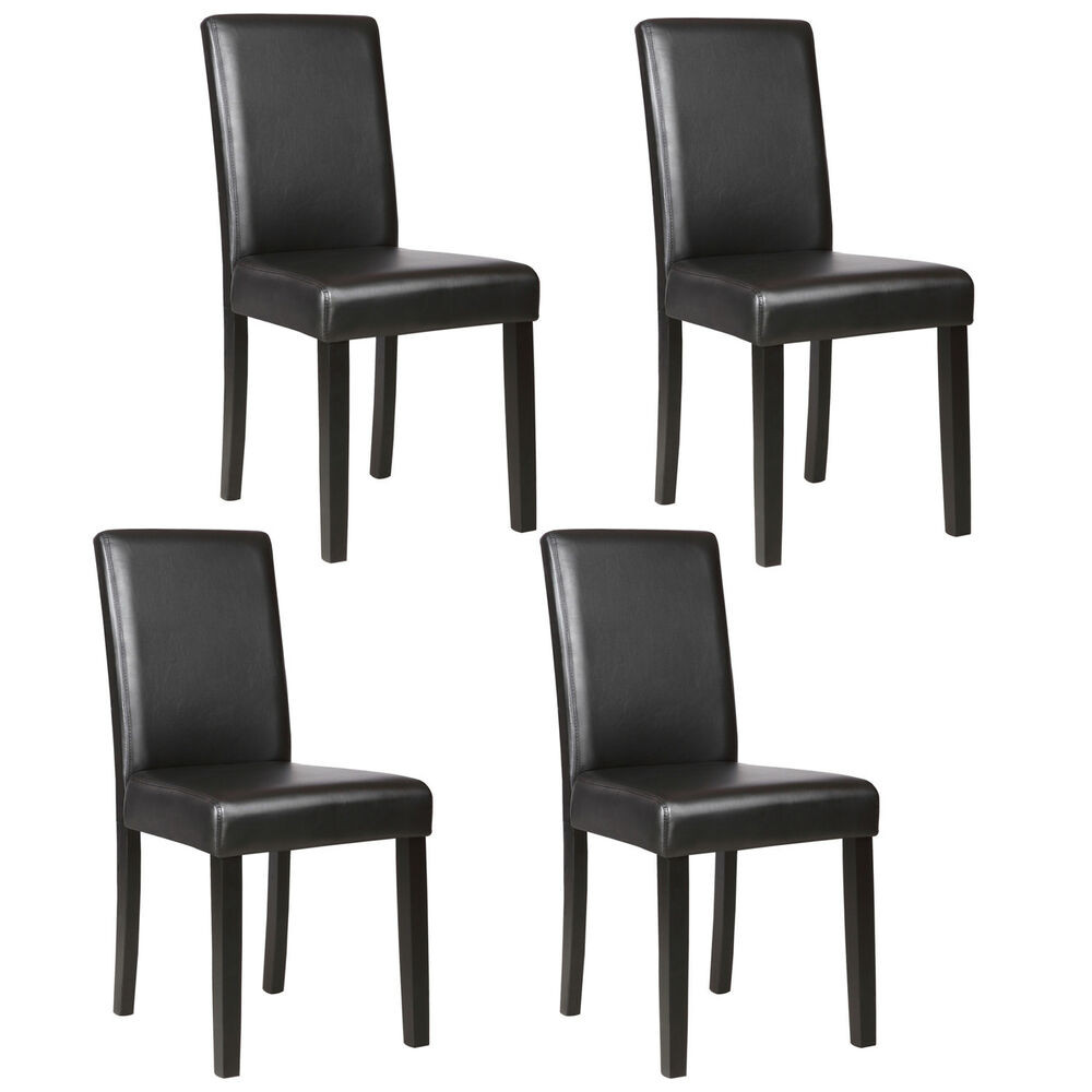 Best ideas about Black Dining Room Chairs
. Save or Pin Set of 4 Elegant Design Dining Chair Kitchen Dinette Room Now.