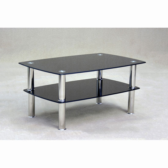 Best ideas about Black Glass Coffee Table
. Save or Pin Pearl Rectangular Coffee Table In Black Glass With Now.