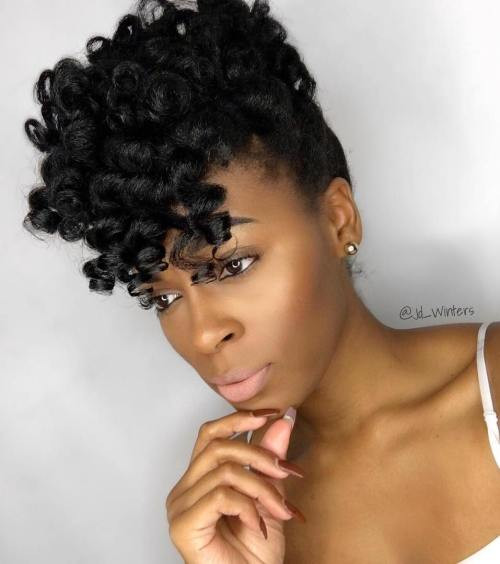 Best ideas about Black Natural Updo Hairstyles
. Save or Pin 50 Updo Hairstyles for Black Women Ranging from Elegant to Now.