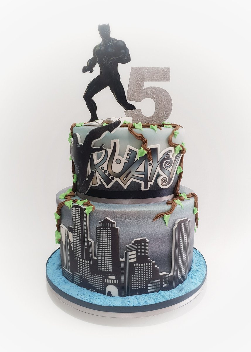Best ideas about Black Panther Birthday Cake
. Save or Pin CAKE MODA on Twitter "Black Panther themed cake cake Now.