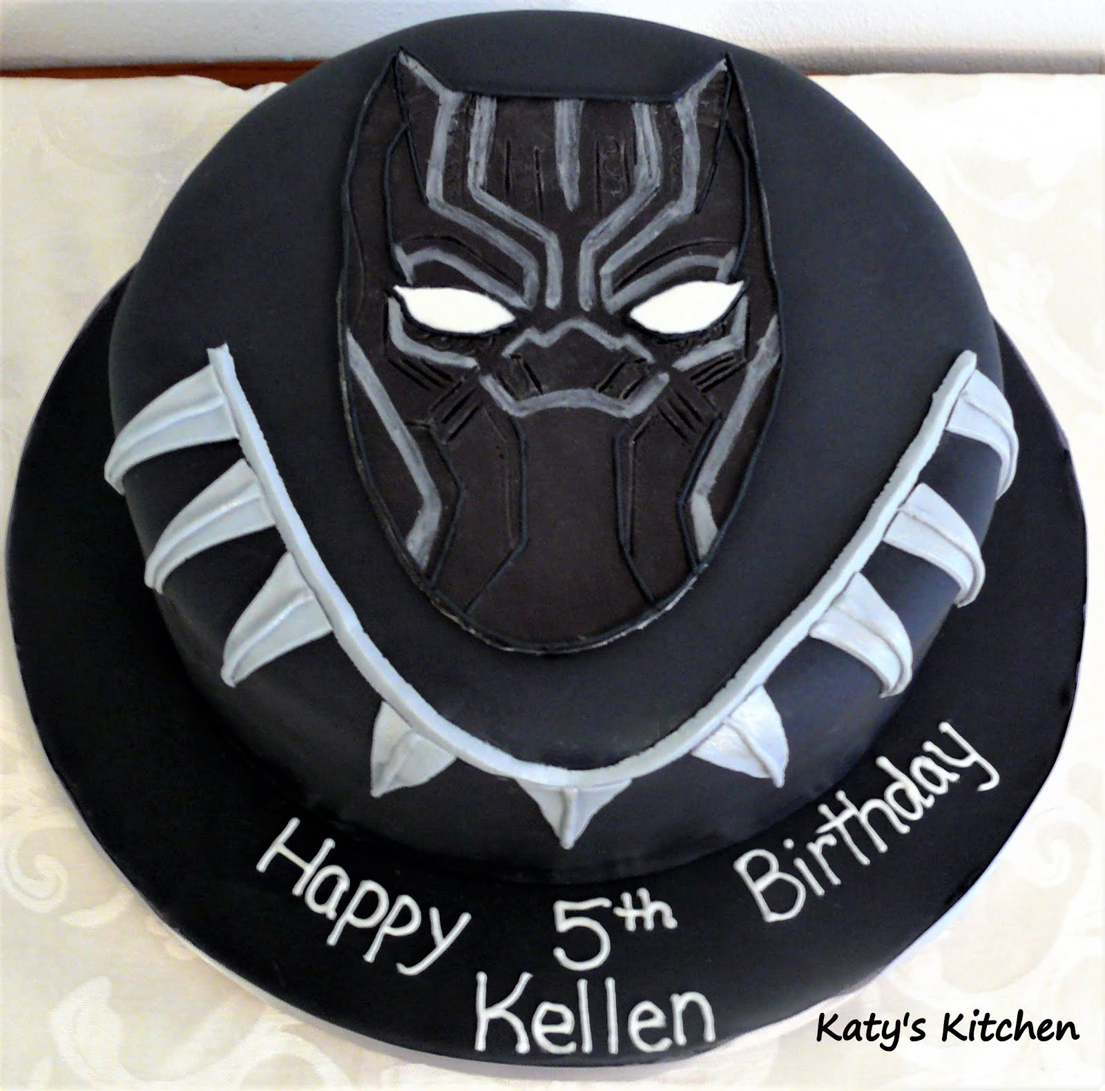 Best ideas about Black Panther Birthday Cake
. Save or Pin Katy s Kitchen Black Panther Cake Now.