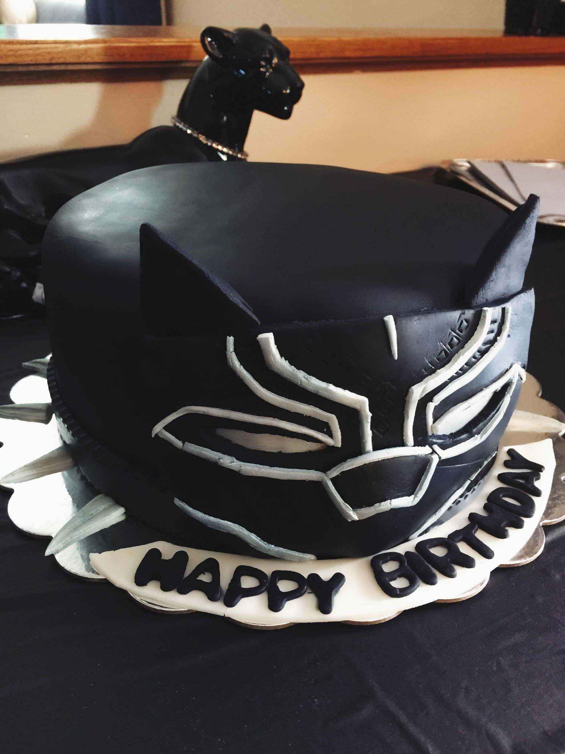 Best ideas about Black Panther Birthday Cake
. Save or Pin Black Panther inspired cake Nestor Now.