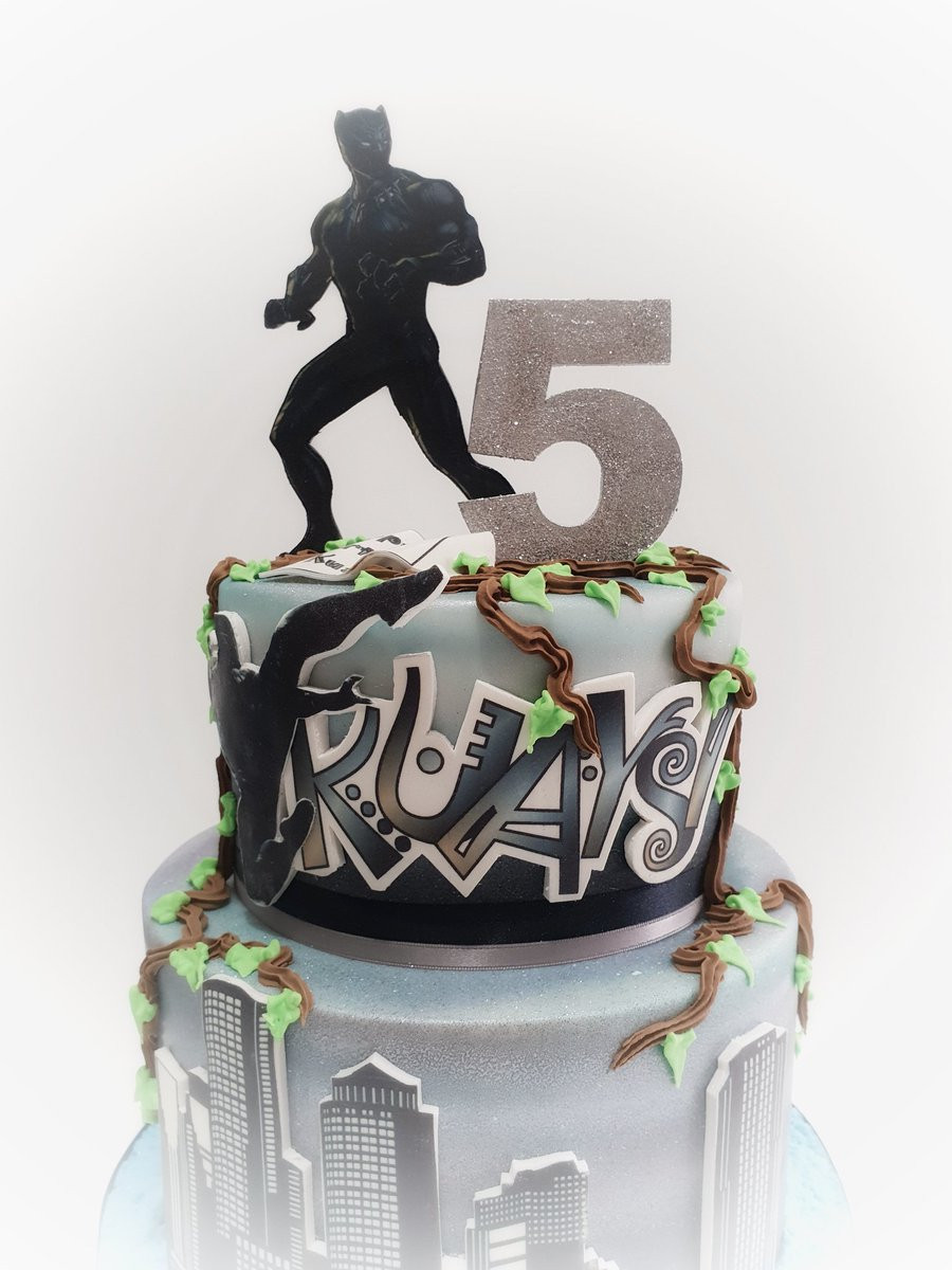 Best ideas about Black Panther Birthday Cake
. Save or Pin CAKE MODA on Twitter "Black Panther themed cake cake Now.