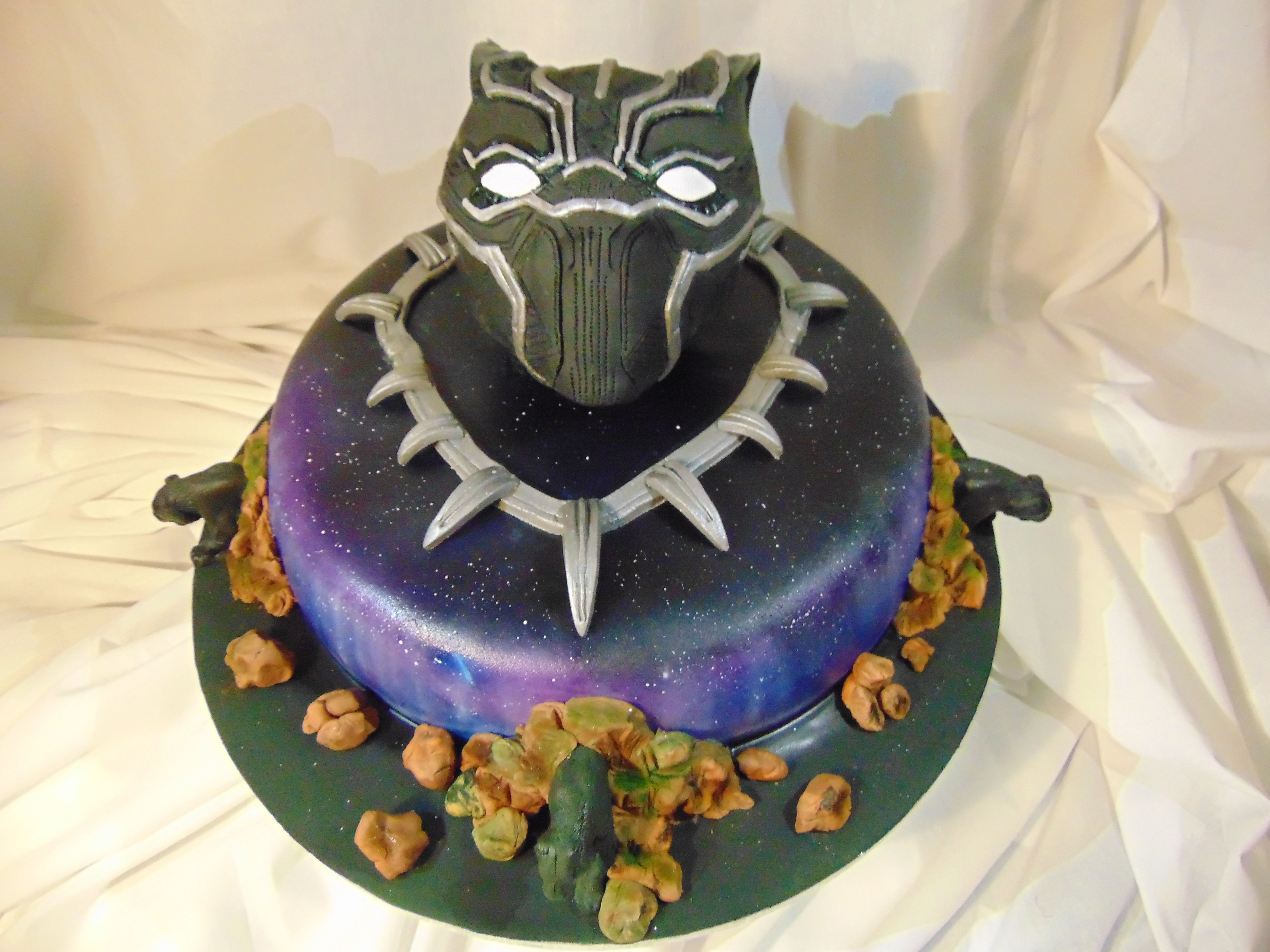 Best ideas about Black Panther Birthday Cake
. Save or Pin Black Panther Cake made for a fan of the recently Now.