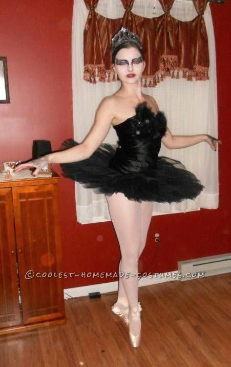Best ideas about Black Swan Costume DIY
. Save or Pin Homemade Black Swan Halloween Costume Now.