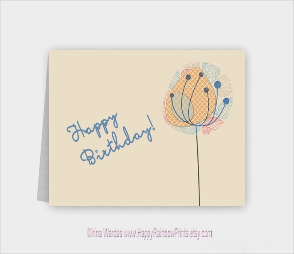 Best ideas about Blank Birthday Card Template
. Save or Pin 8 Blank Cards PSD AI Illustrator PDF Now.