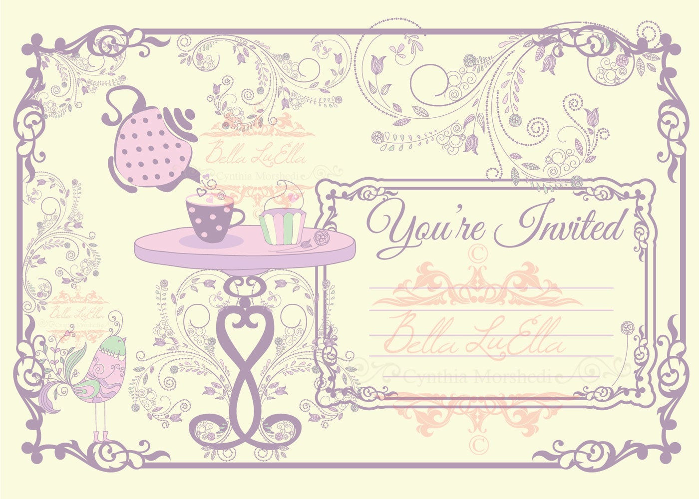 Best ideas about Blank Birthday Invitations
. Save or Pin Tea Party Invitation Blank Downloadable Now.