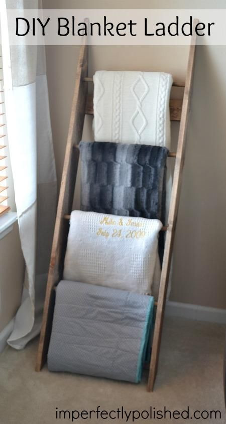 Best ideas about Blanket Rack DIY
. Save or Pin DIY Blanket Rack Blanket Ladder DIY Ladder Decorations Now.