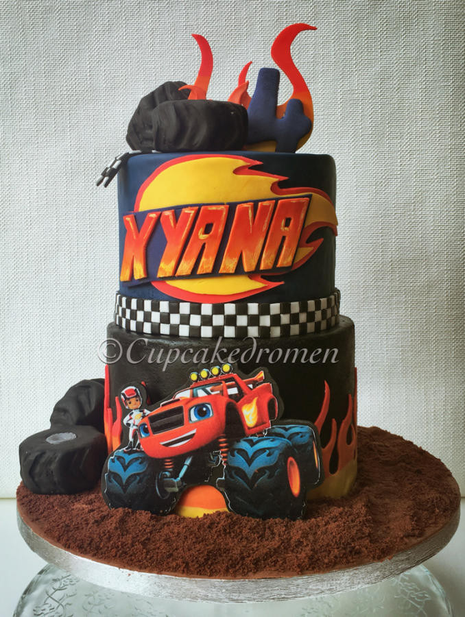 Best ideas about Blaze And The Monster Machines Birthday Cake
. Save or Pin Blaze and the monster machines Cake by Cupcakedromen Now.