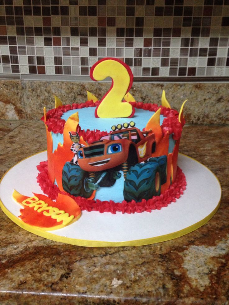 Best ideas about Blaze Birthday Cake
. Save or Pin Blaze and the monster machines cake Now.