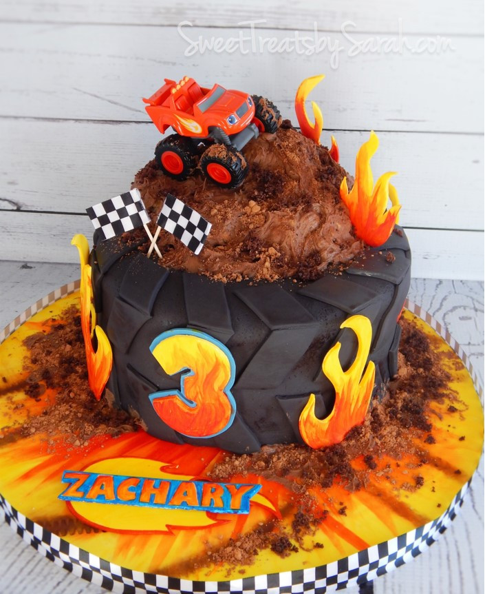 Best ideas about Blaze Birthday Cake
. Save or Pin Sweet Treats by Sarah Summer Cookie Catch Up cake too Now.