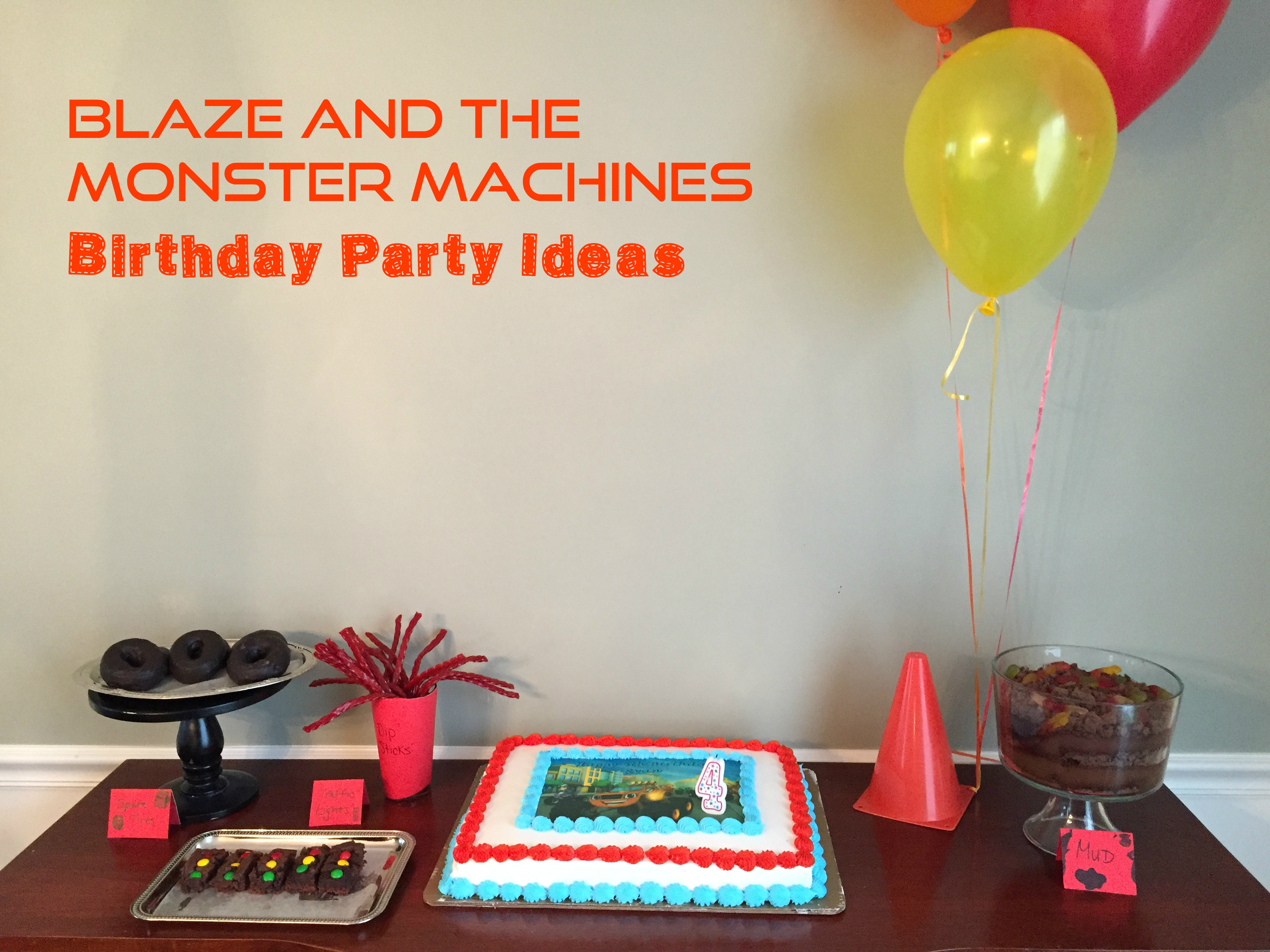 Best ideas about Blaze Birthday Party Ideas
. Save or Pin Blaze and the Monster Machines Party Girl Gone Mom Now.