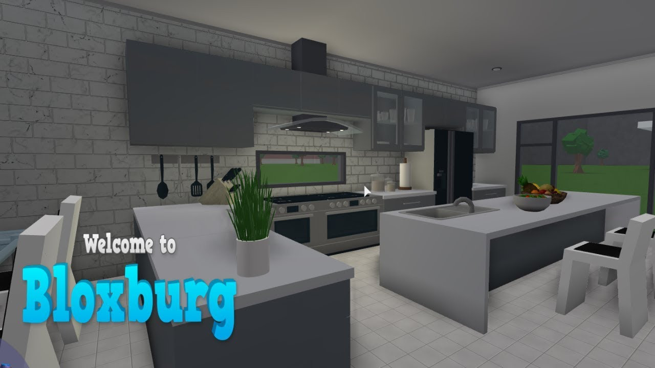 Best ideas about Bloxburg Kitchen Ideas
. Save or Pin Modern Kitchen Build Bloxburg Roblox 1 Now.