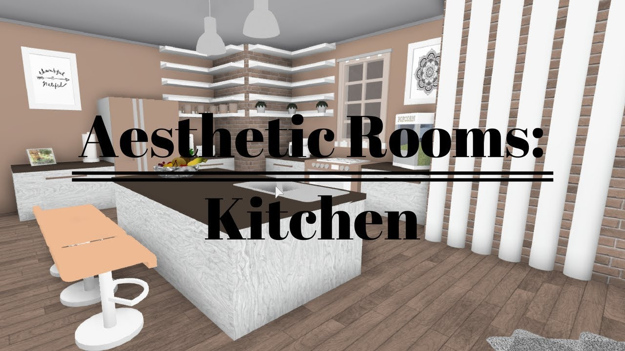 Bloxburg Rustic Kitchen