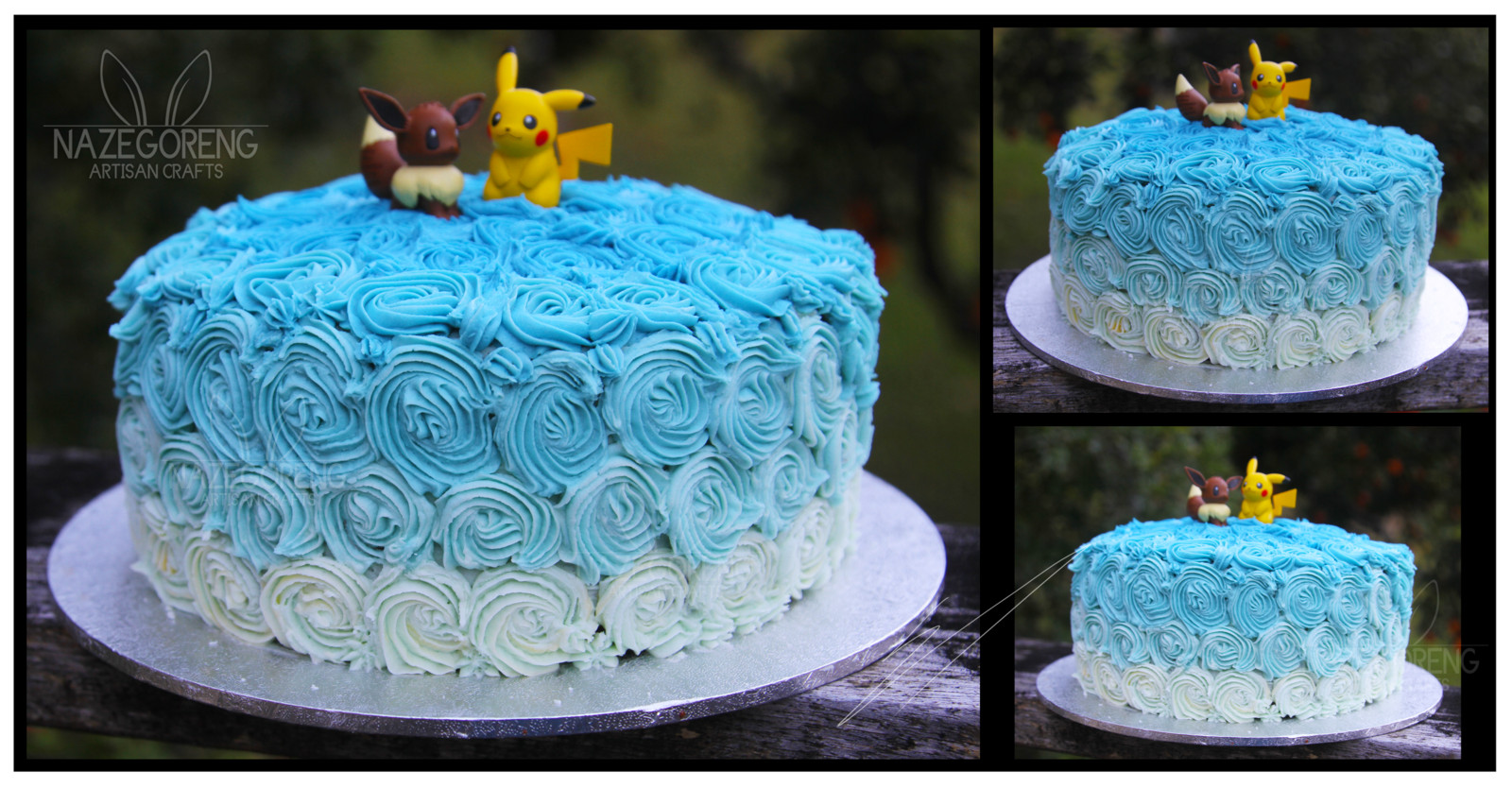 Best ideas about Blue Birthday Cake
. Save or Pin Blue ombre birthday cake by Nazegoreng on DeviantArt Now.