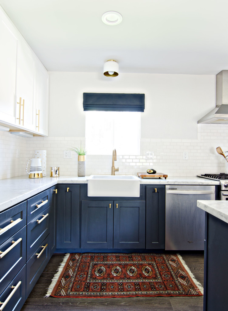 Best ideas about Blue Kitchen Decor
. Save or Pin Having A Moment Navy and White Kitchen Cabinets Lauren Now.