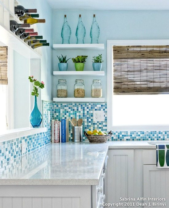Best ideas about Blue Kitchen Decor
. Save or Pin The Perfect Marriage Light Blue & Natural Beachy Now.