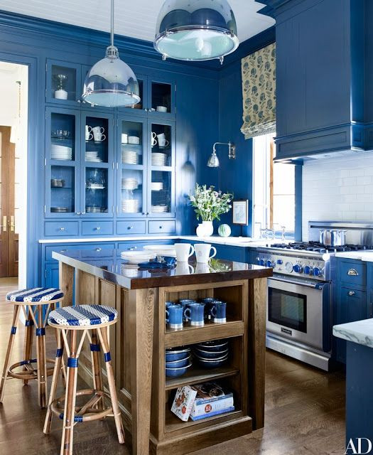 Best ideas about Blue Kitchen Decor
. Save or Pin 30 Gorgeous Blue Kitchen Decor Ideas DigsDigs Now.