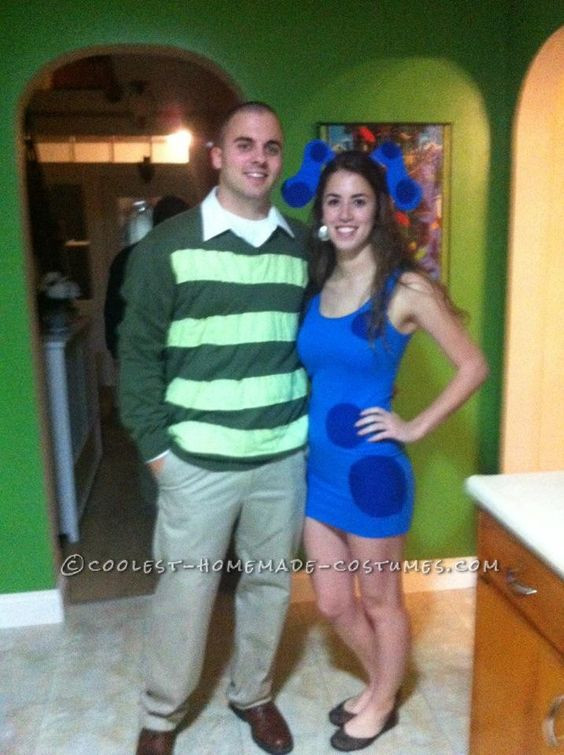 Best ideas about Blues Clues Costume DIY
. Save or Pin Cutest Blue s Clues Costume for a Couple Now.