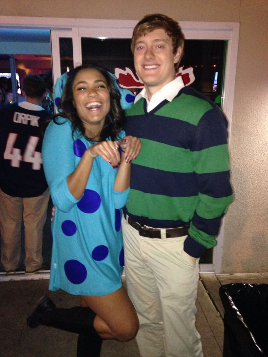 Best ideas about Blues Clues Costume DIY
. Save or Pin Couple costume homemade and easy Blues clues and Steve Now.