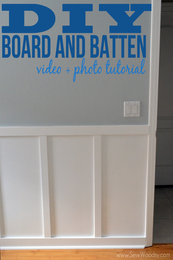 Best ideas about Board And Batten DIY
. Save or Pin Video DIY Board and Batten Sew Woodsy Now.