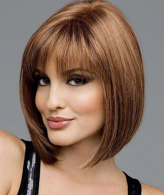 Best ideas about Bob Hair Cut With Bangs
. Save or Pin bobs hairstyle for woman over 50 with bangs Now.