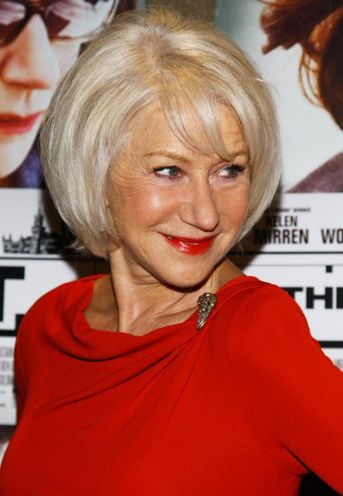 Best ideas about Bob Hairstyles For Women Over 60
. Save or Pin Shiny Blond Layered Bob for Women Over 60 Helen Mirren Now.