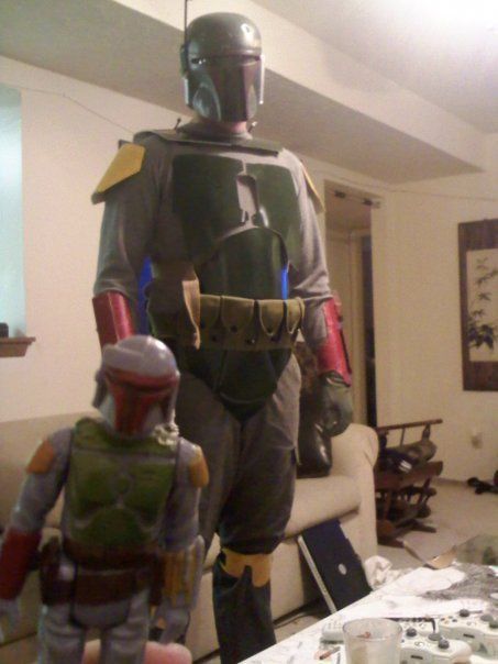 Best ideas about Boba Fett Costume DIY
. Save or Pin Homemade Boba Fett Costume except the helmet Now.