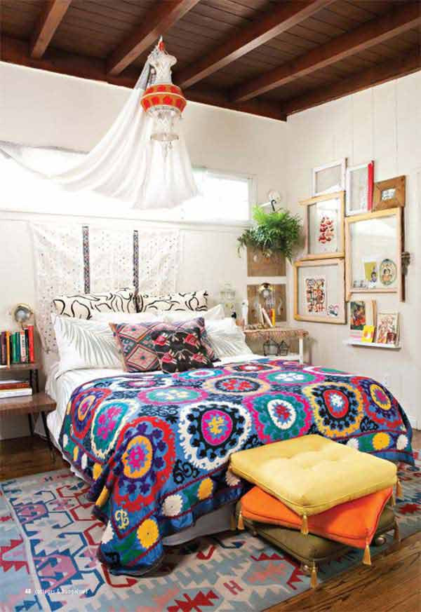 Best ideas about Bohemian Decor DIY
. Save or Pin 35 Charming Boho Chic Bedroom Decorating Ideas Now.