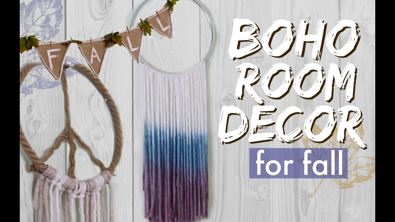 Best ideas about Boho Room Decor DIY
. Save or Pin DIY Boho Room Decor for FALL Now.