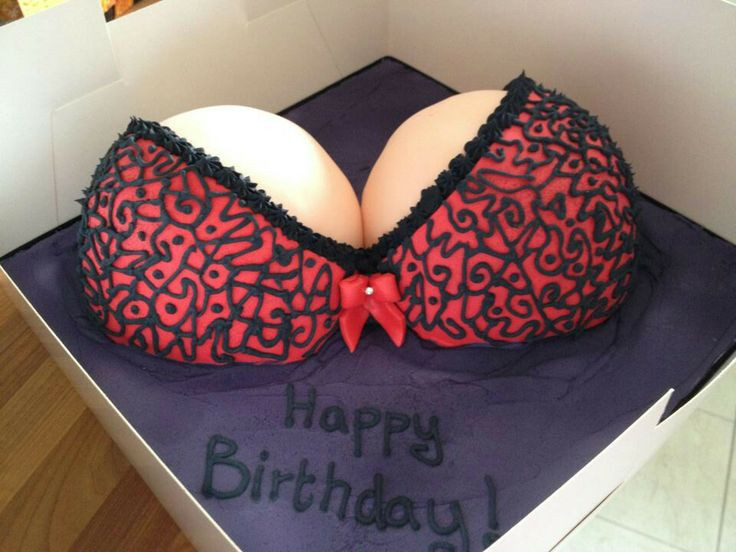 Best Boob Birthday Cake from Boobs cake happy 40th birthday Cakes by Steph....