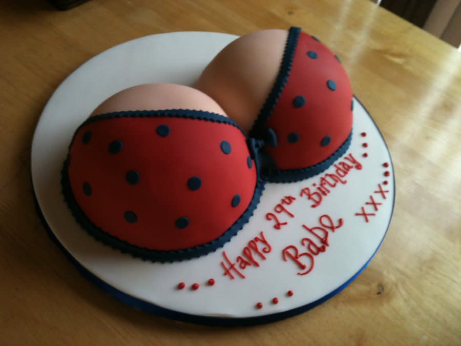 Best Boob Birthday Cake from Breast Birthday Cakes. 