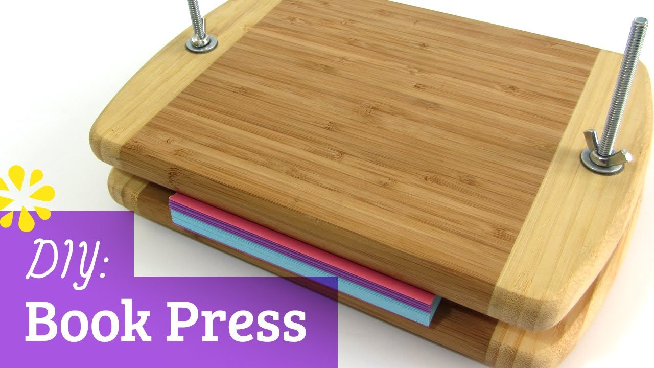 Best ideas about Book Binding DIY
. Save or Pin How to Make a Book Press Now.