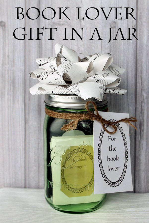Best ideas about Book Gift Ideas
. Save or Pin Book Lover Gift in a Jar The Country Chic Cottage Now.