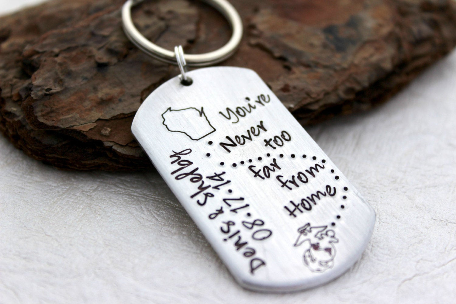 Best ideas about Boot Camp Graduation Gift Ideas
. Save or Pin Boot camp Graduation Gift Military Keychain PCS Gift Now.