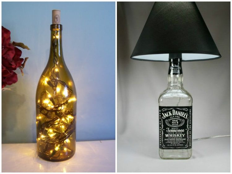 Best ideas about Bottle Lights DIY
. Save or Pin DIY Bottle Lamp Make a Table Lamp with Recycled Bottles Now.