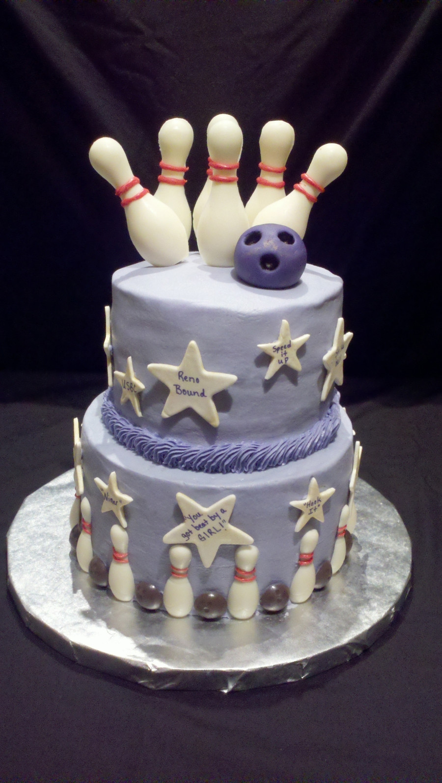 Best ideas about Bowling Birthday Cake
. Save or Pin Bowling Cake CakeCentral Now.