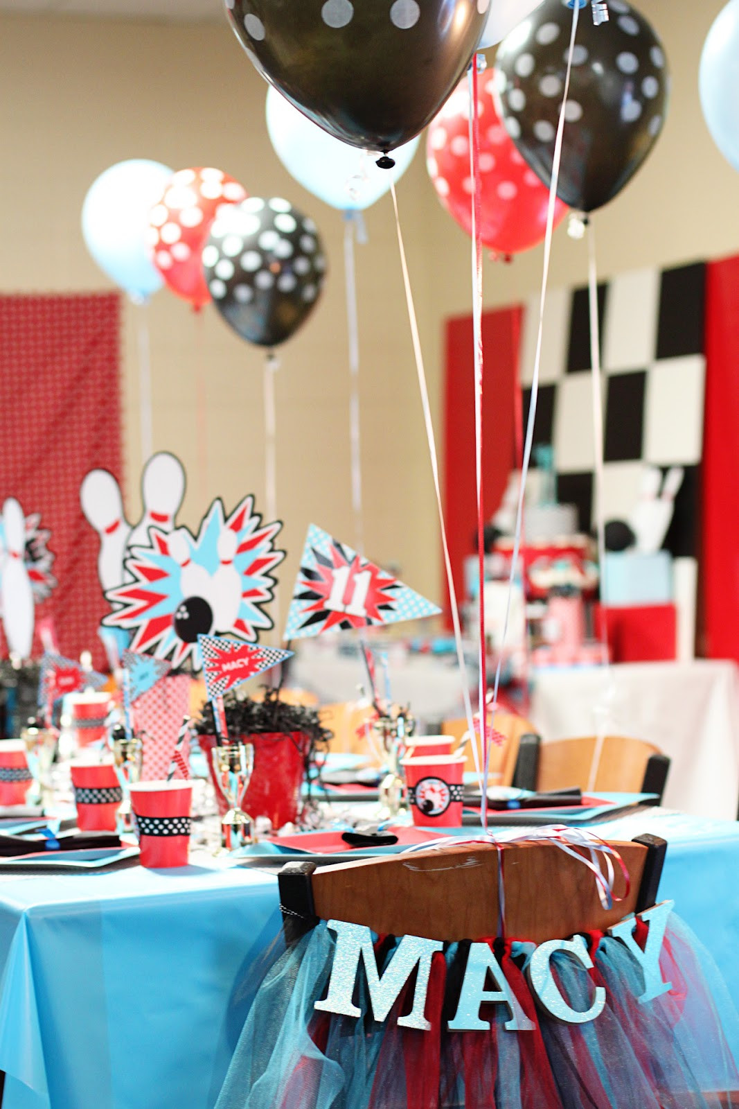 Best ideas about Bowling Birthday Party
. Save or Pin Amanda s Parties To Go Bowling Party Party Table Now.