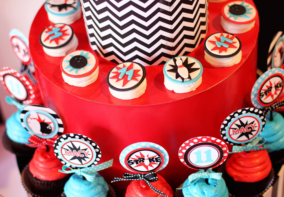 Best ideas about Bowling Birthday Party
. Save or Pin Amanda s Parties To Go Bowling Party Dessert Table Now.