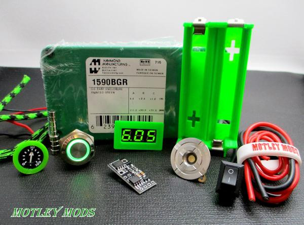 Best ideas about Box Mod DIY Kits
. Save or Pin Box Mod kit 1590B Green PWM – Motley Mods llc Now.