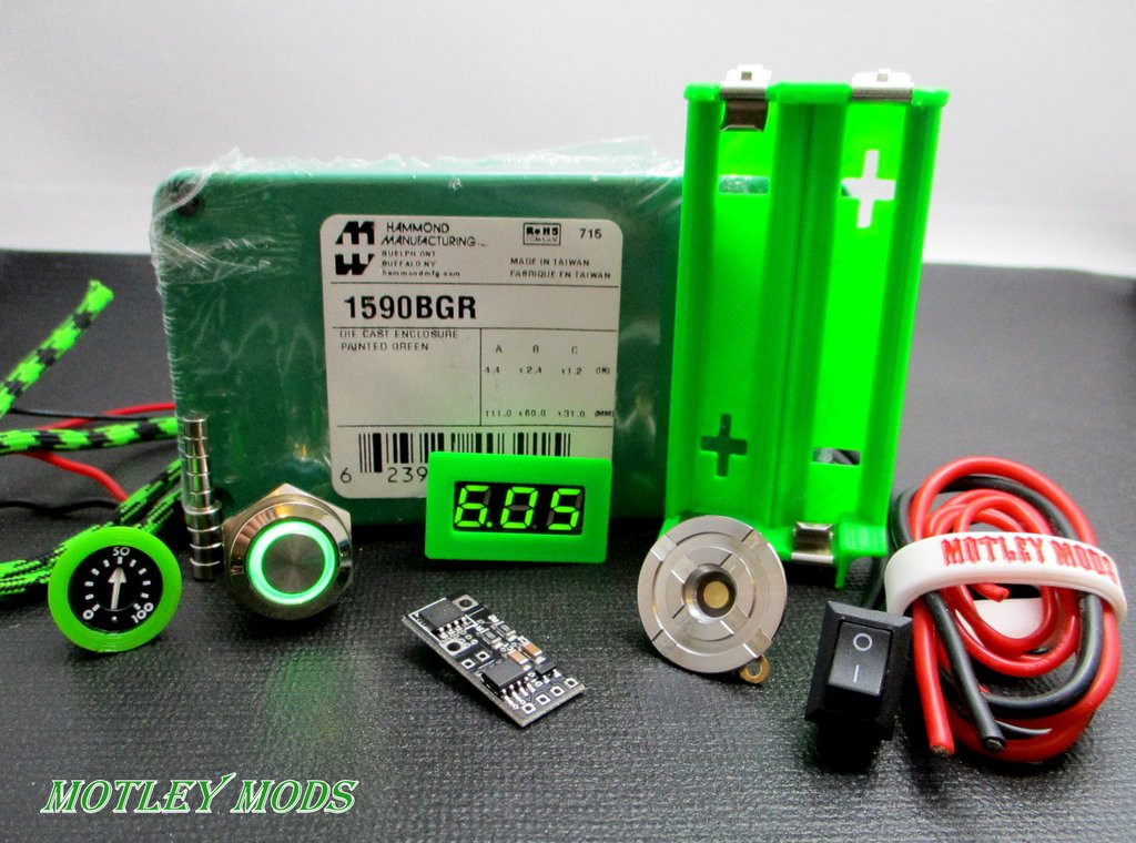 Best ideas about Box Mods DIY
. Save or Pin Box Mod kit 1590B Green PWM – Motley Mods llc Now.