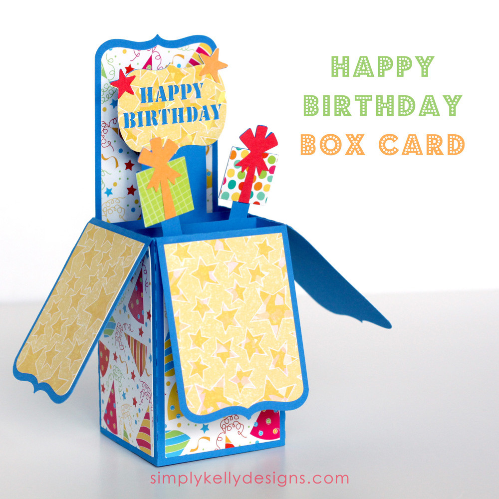 Best ideas about Box Of Birthday Card
. Save or Pin Happy Birthday Box Card Simply Kelly Designs Now.