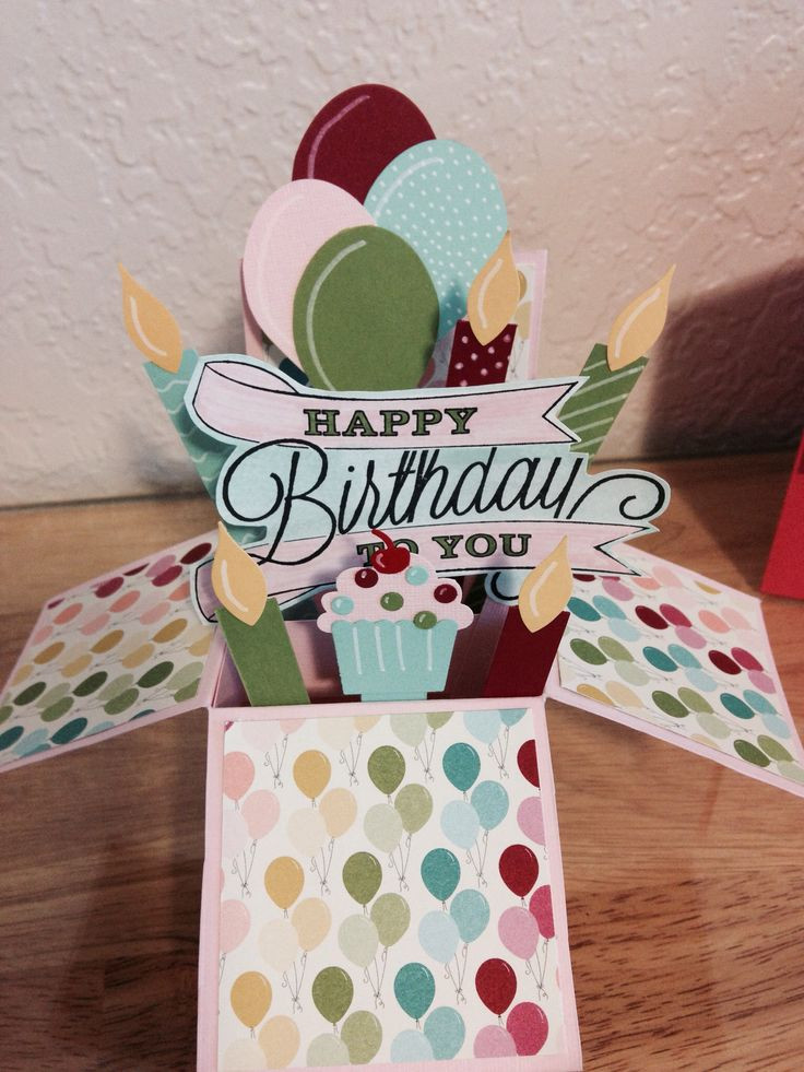 Best ideas about Box Of Birthday Card
. Save or Pin Birthday box card Card in a Box Now.
